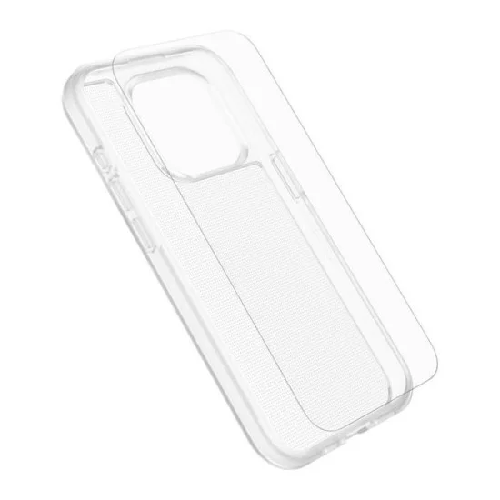 Cover Iphone 15 Pro React + Glass Otterbox - Clear
